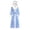 Blue, variant on Princess Comfort Heated Robe Long Flannel Wearable Heated Blanket with Foot Pockets, Soft Warm Flannel Fabric, Christmas Gift For Mom Wife Sister Girlfriend Friend, Yellow