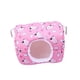thumbnail image 1 of Hamster House Bed Soft Warm Mat portátil con ganchos Cute lavable Small Pet Cage Rosado Zulema Nido de hámster, 1 of 8