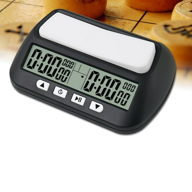 Horloge D'Échecs Numérique Améliorée Avec Fonction De Compte À Rebours Bonus Et Retard Pour Jeux Horloge D'Échecs Numérique Améliorée Avec Fonction De Compte À Rebours Bonus Et Retard Pour Jeux
