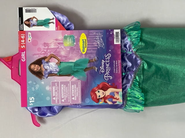 Disguise Disney Ariel Classic Girl Costume