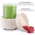 thumbnail image 2 of 3-in-1 Ceramic Candle Melter, Scented Candle Melter, Electric Scented Candle Burner, Suitable for Home, Office, Bedroom, Gifts and Decorations, 2 of 5
