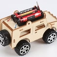 thumbnail image 5 of CIMAXIC Creative Technology Invention Toy Funny Students Scientific Car DIY Model Educational Handmade Assembled Electric Car (Without Battery),5.12"X1.97"X3.15", 5 of 5