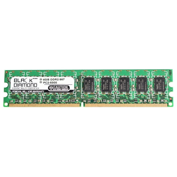 4GB DDR2 667 (PC2-5300) ECC Memory 240-pin (2Rx8)