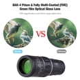 thumbnail image 4 of 16X52 Portable Mini Monocular Telescope High-Power High-Definition Telescope with 1/4 Inch Screw Hole Lens Cap Cleaning Cloth for Travel Sightseeing Bird Watching Fishing Hunting Sport Event Horse, 4 of 9