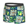 thumbnail image 5 of Goofa Lemon and Leaves Printed Men's Boxer Briefs Underwear, Moisture-Wicking Underwear, Trunk,Soft and Breathable Cotton Underwear-Medium, 5 of 9