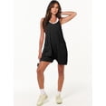 thumbnail image 4 of ANRABESS Summer Jumpsuits for Women 2026 Casual Adjustable Spaghetti Strap Rompers for Women Outfits Sleeveless Loose Shorts Overalls with Pockets Black XS, 4 of 10