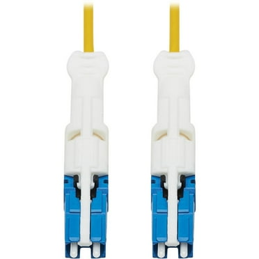 Tripp Lite Duplex Singemode 400Gb Fiber Optic Cable 9/125 OS2 LSZH Yellow 3M
