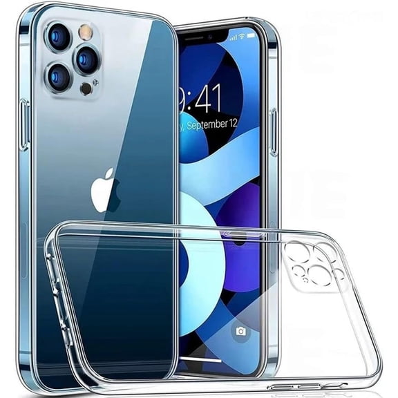 Compatible with iPhone Case,[Compatible with Wireless Charging][Not Yellowing] [ Drop Protection] Camera Lens Protection Soft Cover Phone Case (Clear,iPhone 15 Pro)