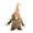 A-2, variant on Vintage Farm Faceless Gnome Scarecrow, Hand Sewn Linen Dwarf Doll, Natural Straw Filled for Mantel Display