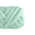 thumbnail image 2 of S SERENABLE Chunky Yarn Bulky Arm Knitting Yarn for Braided Knot Throw Blanket,Soft Jumbo Tube Weight Yarn Hand Making Washable Yarn for Blanket, Pet Bed, Rugs Pillow,0.55lb Light Green, 2 of 7