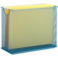 thumbnail image 2 of Honey Can Do Table Top Mesh Hanging File Organizer, Blue, 2 of 2