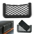 thumbnail image 3 of KERISTE Car Net Bag Elastic Side Door Storage Pocket Auto Phone Holder Bags Organizer, 3 of 8