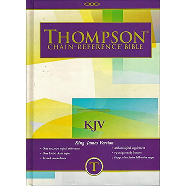 Thompson Chain Reference BibleKJV (Edition 5) (Hardcover) Walmart