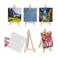thumbnail image 4 of Mini Lienzo Estirado Con Caballete De Madera, Paquete De 10, 4 of 4