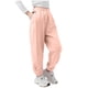 thumbnail image 1 of Odeerbi 6-15 Años Niños Niñas Algodón Pantalones Workout Athletic Deportes Jogger Pantalones Color Sólido Casual Joggers Con Bolsillo, 1 of 8