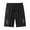 Black, variant on Glisme Men Shorts Casual Ice Silk Sport Shorts With Pocket Elastic Waist Drawstring Shorts Fitness Training Outdoor Pants Stretch Activewear Dark Gray