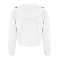thumbnail image 2 of Awdis Womens Girlie Cropped Hoodie, 2 of 4