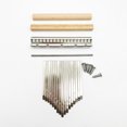 thumbnail image 2 of DIY 8 17 21 tonos Kalimba accesorios llaves paletas pulgar Piano puente piezas de repuesto instrumentos musicales caseros kalimba, 2 of 5