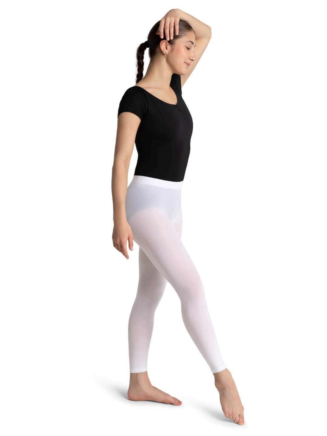 Capezio Footless Tight w Self Knit Waistband
