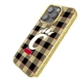 thumbnail image 2 of Keyscaper Cincinnati Bearcats Plaid Bling iPhone Case, 2 of 7