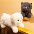 thumbnail image 6 of 2026 New Stuffed Cat Toys, Plushies Pillow Cat Plush Toys, Cute Realistic Animal Plush Toys, Dolls, Huggable Comfort Dolls, Girls' Birthday Gifts for Birthdays Party Gifts (Cat, White), 6 of 7