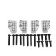 thumbnail image 4 of Amortiguador trasero delantero poroso de Metal, 4 Uds., códigos fijos para coche Axial Capra 1,9 UTB AXI03004 RC, 4 of 8