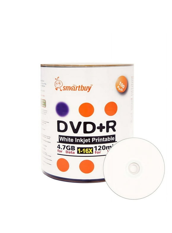 Blank DVD+R Discs in Blank Media