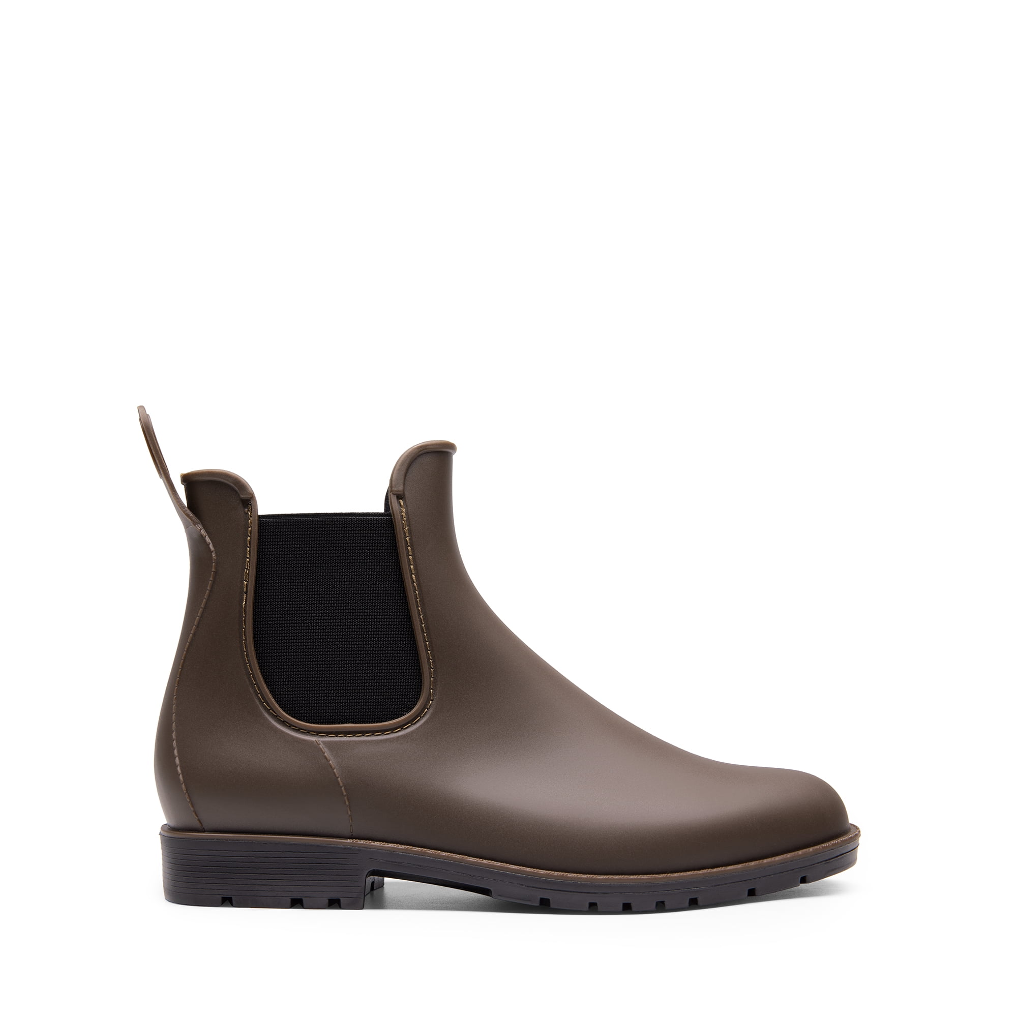 DREAM PAIRS Women's Ankle Rain Boots Chelsea Short Boots Waterproof Elastic Slip On Lightweight Comfortable Garden Outdoor Shoes