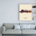 thumbnail image 3 of Trademark Fine Art 'Heidelberg Germany Skyline Portrait III' Canvas Art by Michael Tompsett, 3 of 3