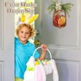 thumbnail image 5 of Wooden Easter Door Decoration, Easter Egg Bunny Door Sign, With Rope, Spring Holiday Wall Decoration, For Front Doors, Windows, Walls, Interior And Exterior (16.14*7.09 Inches)., 5 of 7