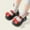 Black, variant on Luogg Mary Jane Children's Slippers Cute Bowknot Hole Shoes For Girls Indoor Sandals For Kids And Parents Closed Toe Sandals girls slippers Size 4-5 Years