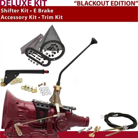 American Shifter 4L80E Shifter Kit 12 in. E Brake Cable Trim Kit for CD9D5
