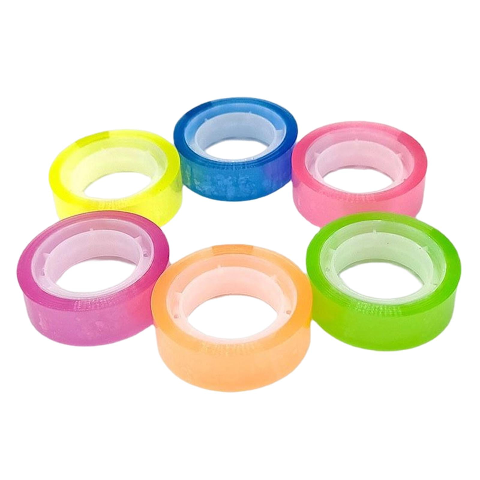  Tofficu 6 Rolls Goo Ball Tape Decompression Ball Toy Juguetes  Adultos Ball Sticky Tape Ball Adhesive Colored Tapes Decompression Ball  Tapes for Rainbow Ball Child Plastic Manual : Office Products