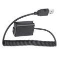 thumbnail image 3 of Batterie Factice, Fonctions de Protection Multiples Longueur de Fil de Ressort 40-80cm USB à FW50 Batterie Factice Forte Universalité pour A7 pour Appareil Photo A7S, 3 of 8