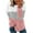 Pink##1, variant on Jsaierl Women's Sweatshirts Cute Color Block Sweatshirts Crewneck Dressy Casual Pullover Tops Trendy Long Sleeve Shirts