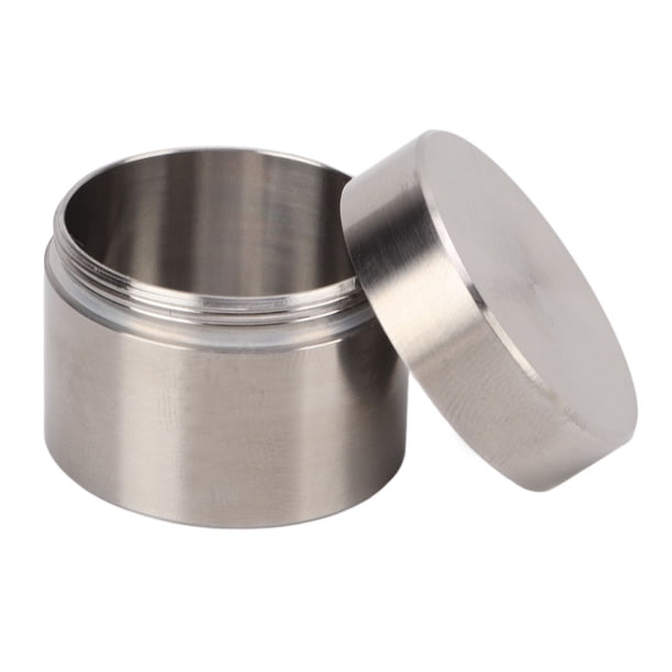 Recipiente De Té, Mini Lata De Sellado De Acero Inoxidable A Prueba De óxido Que Ahorra Mano De Obra Resistente A Los Impactos Para Cápsulas ANGGREK Otros Deportes