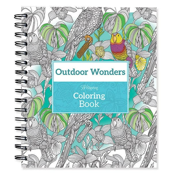 Download Spiral-bound Coloring Book 9"x8.5"-outdoor Wonders ...