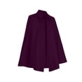 thumbnail image 6 of DxhmoneyHX Men's Halloween Short Cape Cloak Loose Lapel Collar Vintage Outerwear Fashion Costume for Festival Party, 6 of 8