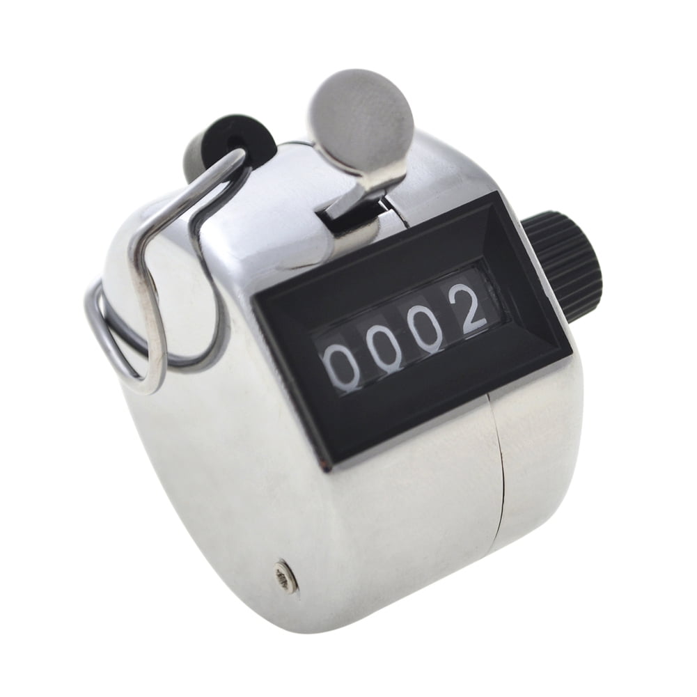 Clicker Counter 4 Digit Number Counters Plastic Shell Hand held 
