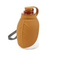 thumbnail image 3 of FEOLGEHLY Slow Feed Travel Dog Water Bowl Pet Water Bottle, Non Skid Leaf Shaped Silicone Portable Foldable Outdoor Drinking Water Container for Small Dogs and Indoor Cats Travel Use, 3 of 5
