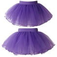 thumbnail image 1 of TiaoBug Toddler Girls 4 Layers Ballet Dance Tutu Skirts Party Fancy Dress up, 1 of 7