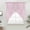 Pink, variant on Grey Branches Swag Valances for Windows, Kitchen Window Curtains Over Sink, Vintage Art Farmhouse Window Treatment Curtains for Living Room/Bedroom Curtains 2 Panel Sets 36"x45"