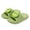 Green, variant on Djtdsds Kids Dinosaur Slide Sandals Soft Non- Open-Toe Slippers Color:White,Size:4-4.5 Years