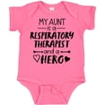 thumbnail image 3 of Inktastic My Aunt is a Respiratory Therapist and a Hero Boys or Girls Baby Bodysuit, 3 of 5