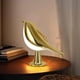 thumbnail image 1 of Lámpara de escritorio Soledad con estatua de pájaro LED, 1 of 8