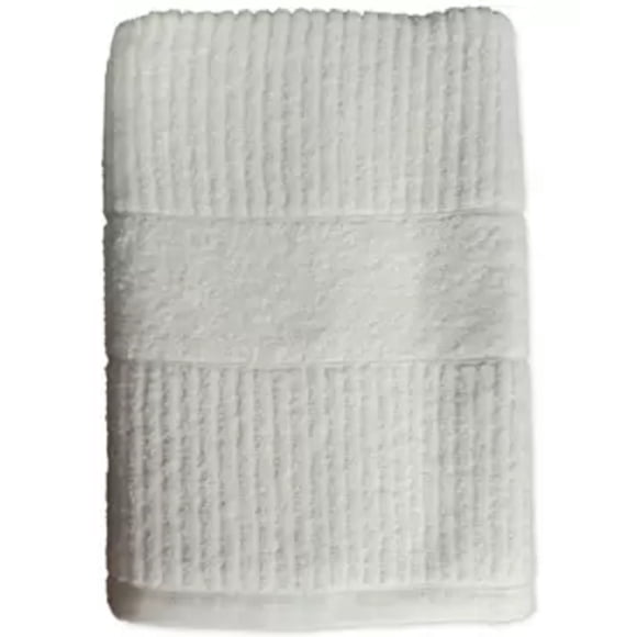 Design Solutions Douces Maison Serviettes de Bain en Coton 27, x 54, Blanc, 27x54