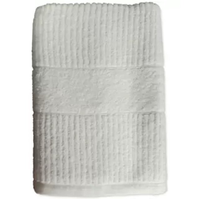 Design Solutions Douces Maison Serviettes de Bain en Coton 27, x 54, Blanc, 27x54
