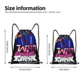 thumbnail image 4 of Friday Night Funkin' Drawstring Backpack, Lightweight Gym Bag, Water-Resistant String Bag for Sports, Travel, Swimming, Beach, 4 of 9