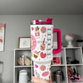 thumbnail image 3 of Cafecito Y Chisme 40oz Tumbler: Sublimated Coffee Quencher, 3 of 3