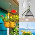 thumbnail image 4 of Wall Mount Plant Ceiling Hook Hanging Flower Basket Bracket Decoration Lanterns Hangers, 4 of 6